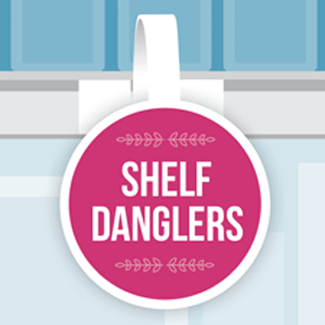 standard shelf danglers